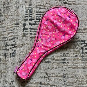 Sydney Love Sport ‘serve it up’ Tennis 2 Raquet Bag NEW white black pink